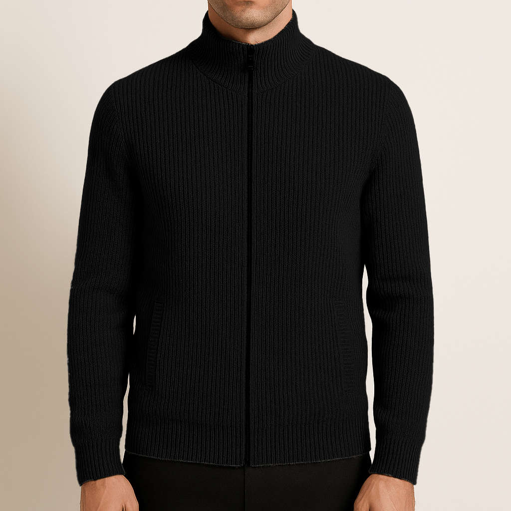 100% CASHMERE RIBBED VEST - Caprice Lifestyle