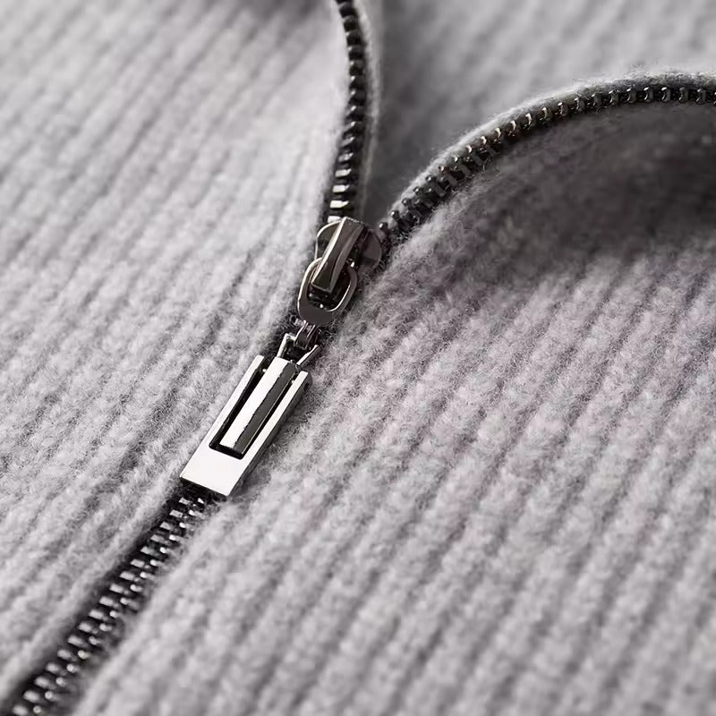 100% CASHMERE RIBBED VEST - Caprice Lifestyle