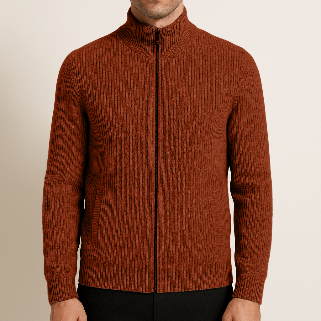100% CASHMERE RIBBED VEST - Caprice Lifestyle