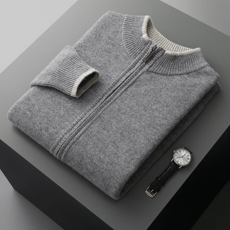 100% MERINO WOOL WARM CARDIGAN - Caprice Lifestyle