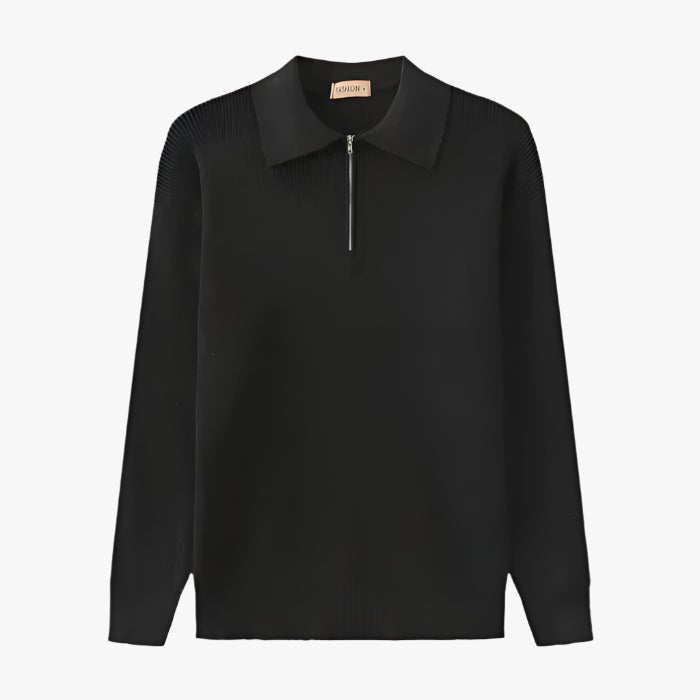 JULIUS HALF ZIP SWEATER - Caprice Lifestyle