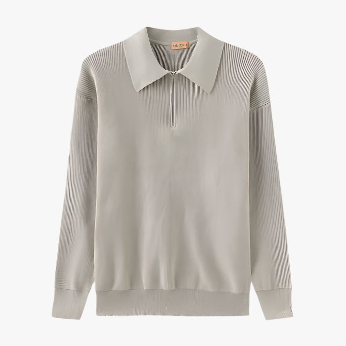 JULIUS HALF ZIP SWEATER - Caprice Lifestyle