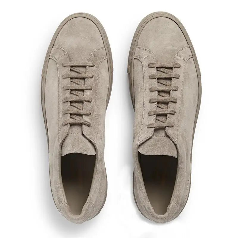 LIGHT GREY SUEDE SNEAKER - Caprice Lifestyle