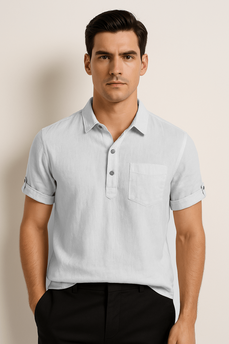 LINEN POLO - Caprice Lifestyle