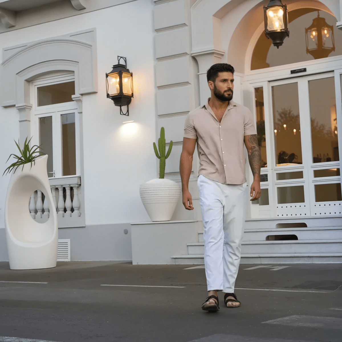 LINEN SUMMER SHIRT - Caprice Lifestyle