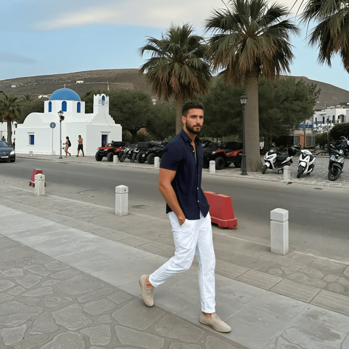 LINEN SUMMER SHIRT - Caprice Lifestyle