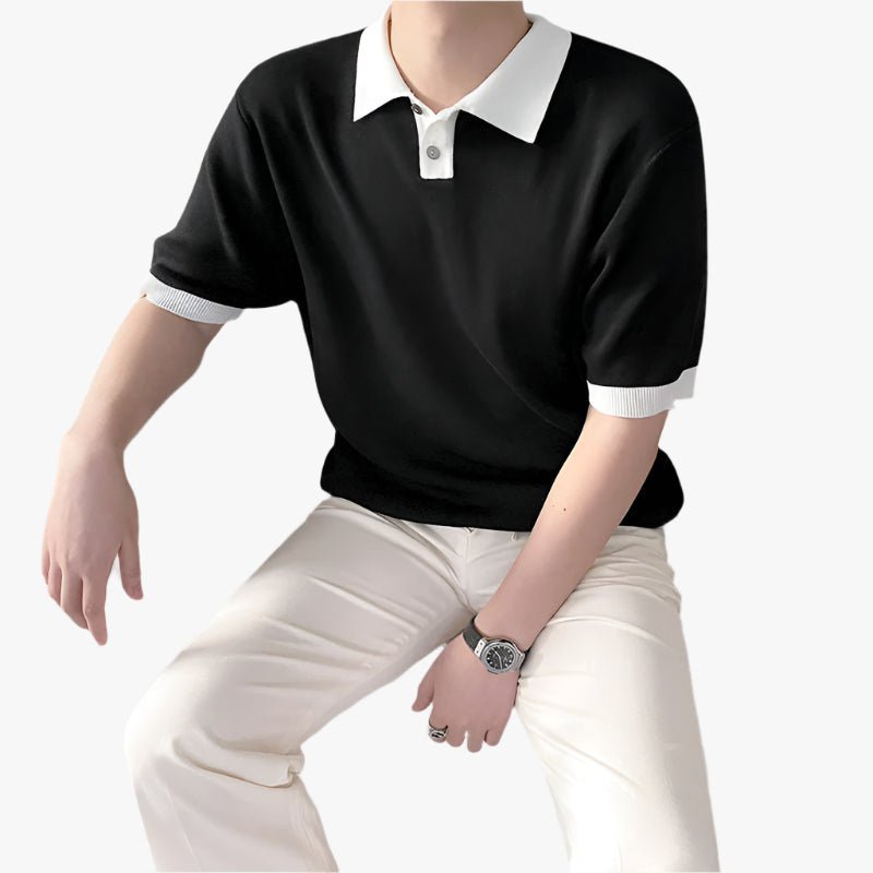 MEN'S LOOSE SLEEVE POLO - Caprice Lifestyle