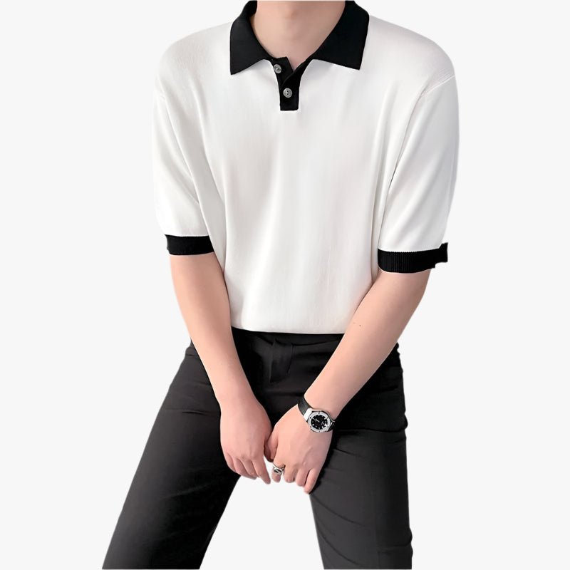 MEN'S LOOSE SLEEVE POLO - Caprice Lifestyle