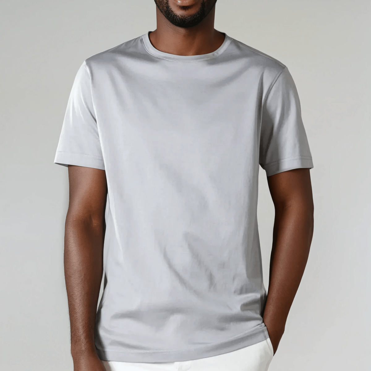 SHINY COTTON T - SHIRT - Caprice Lifestyle