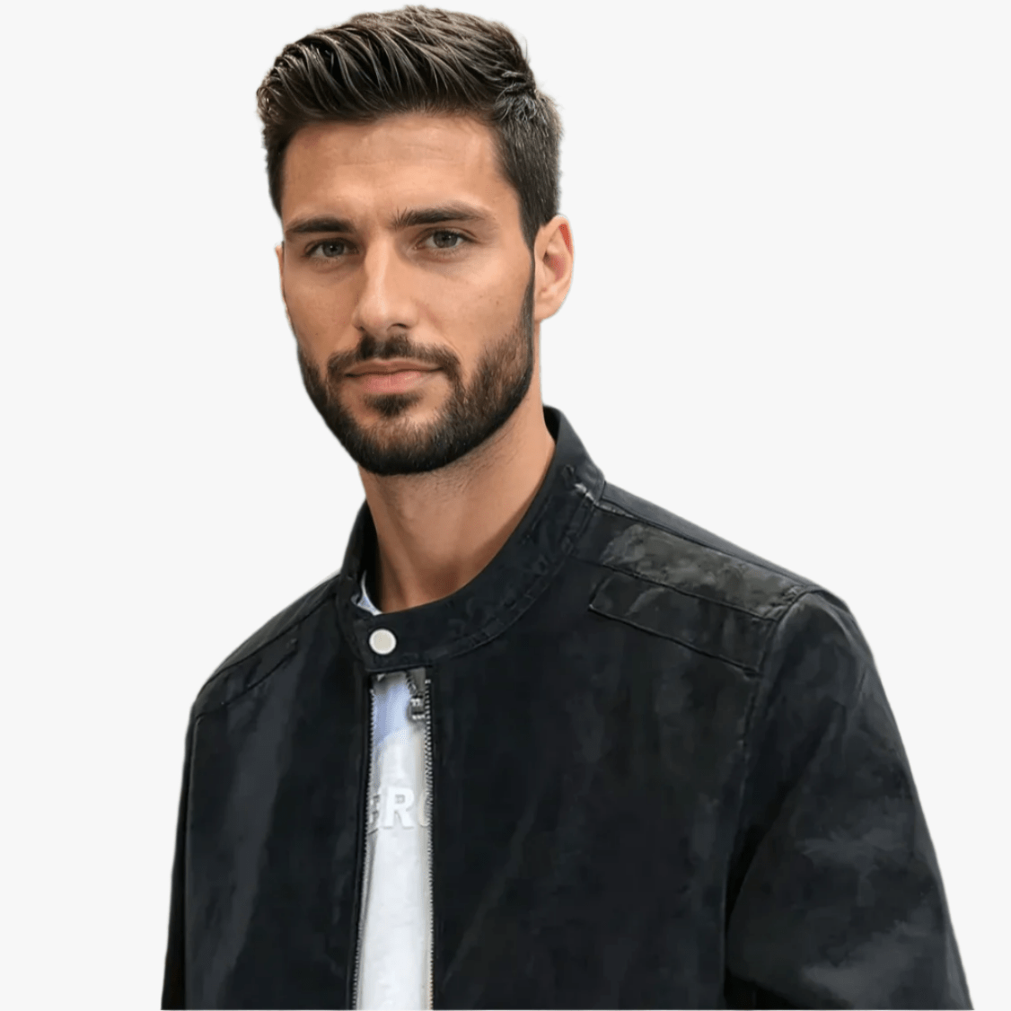 SUEDE LEATHER JACKET - Caprice Lifestyle