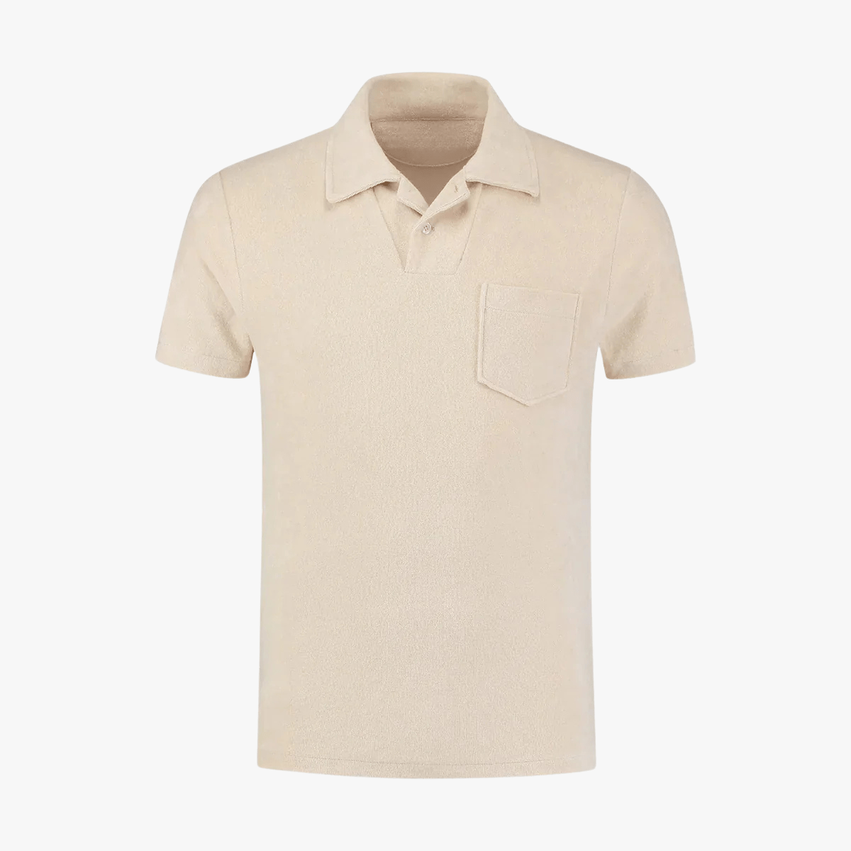 Towelling Mens Polo Shirt - Caprice Lifestyle