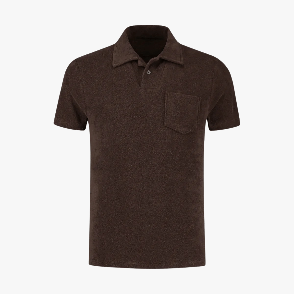 Towelling Mens Polo Shirt - Caprice Lifestyle