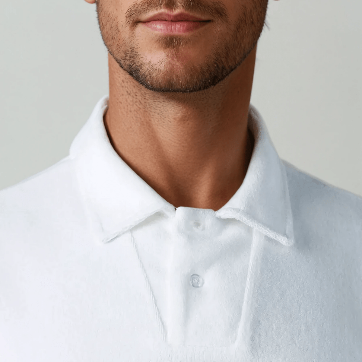 Towelling Mens Polo Shirt - Caprice Lifestyle