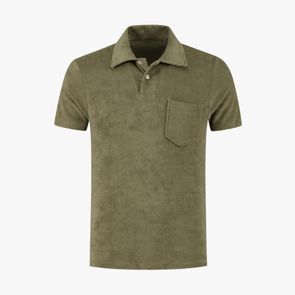 Towelling Mens Polo Shirt - Caprice Lifestyle