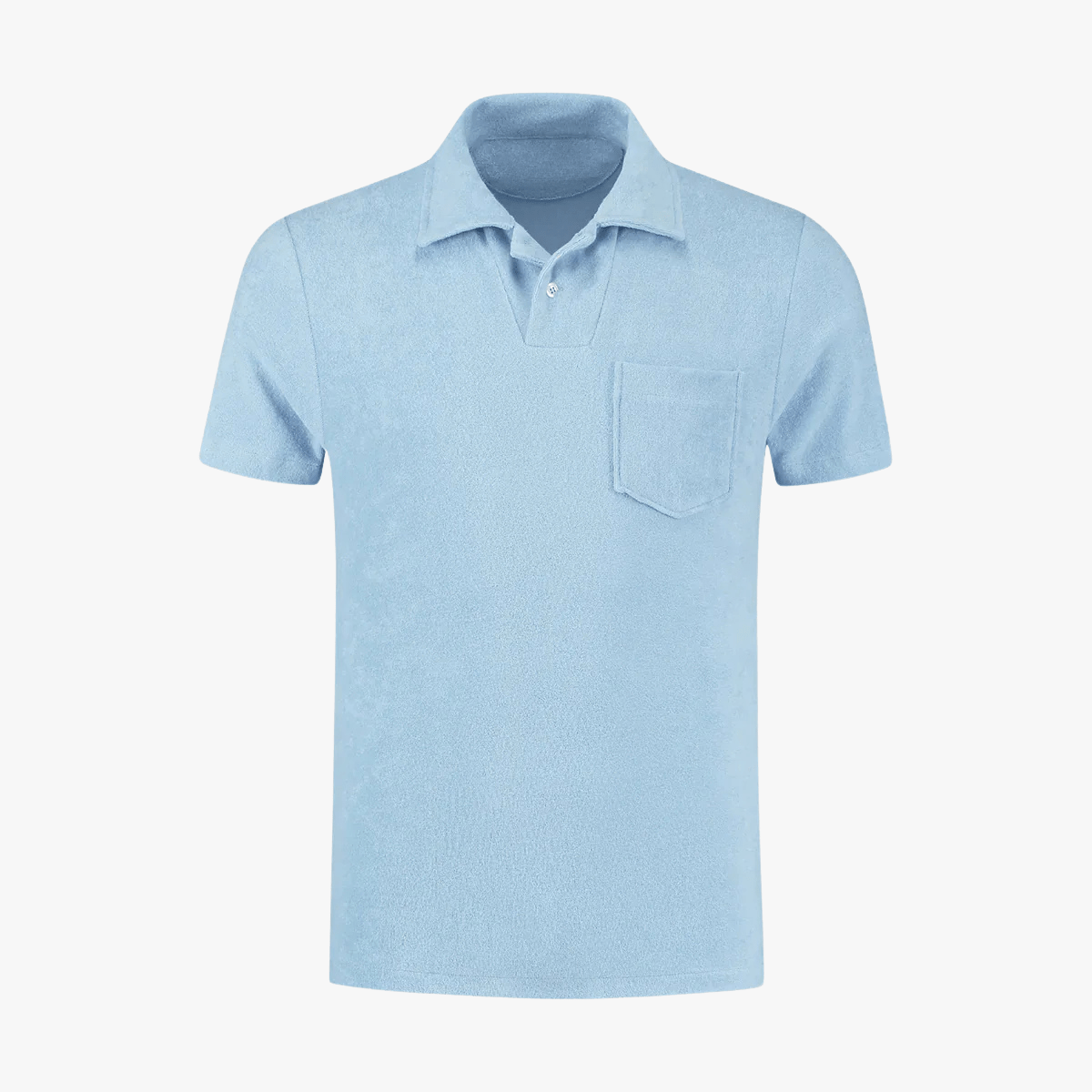 Towelling Mens Polo Shirt - Caprice Lifestyle