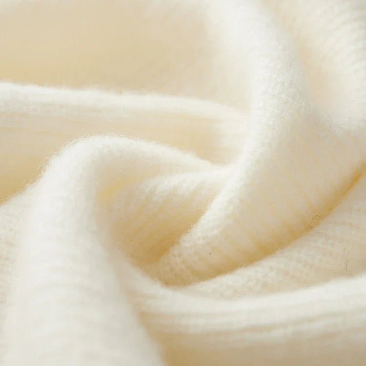 100% CASHMERE HALF ZIP SWEATER - Caprice Lifestyle