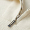 100% CASHMERE HALF ZIP SWEATER - Caprice Lifestyle