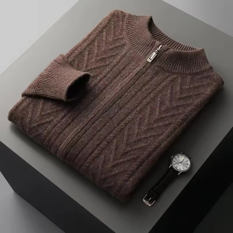 100% CASHMERE PATTERN VEST - Caprice Lifestyle