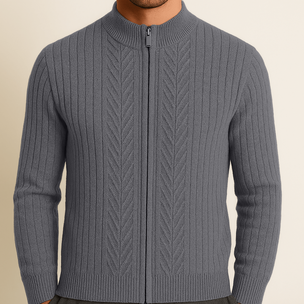 100% CASHMERE PATTERN VEST - Caprice Lifestyle
