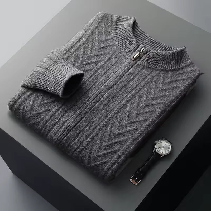 100% CASHMERE PATTERN VEST - Caprice Lifestyle