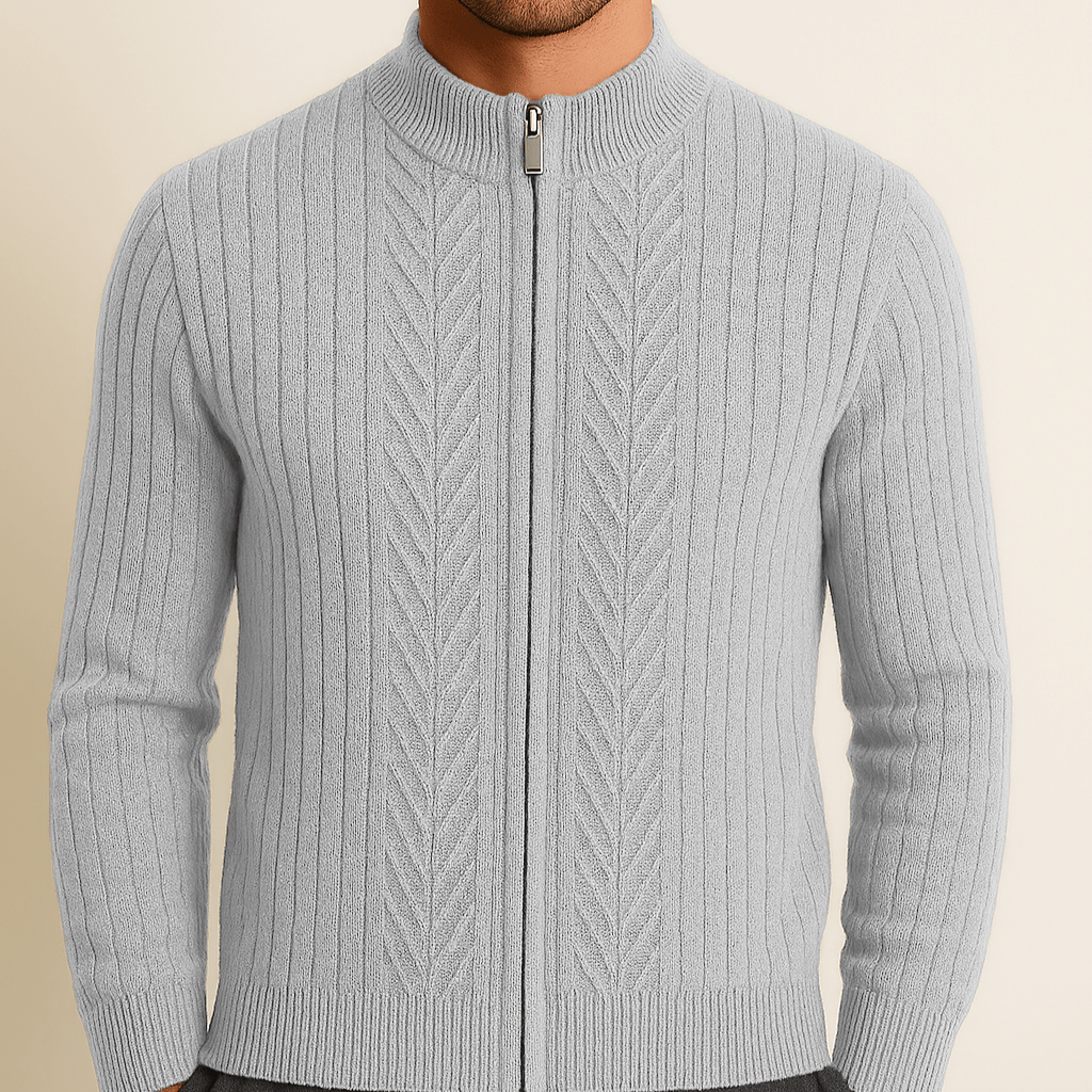 100% CASHMERE PATTERN VEST - Caprice Lifestyle