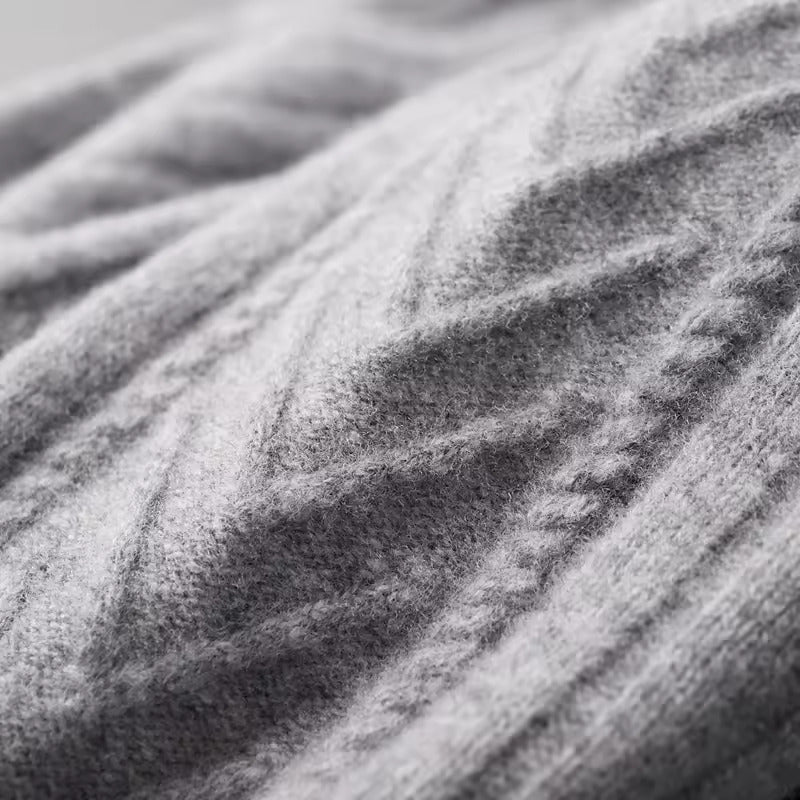 100% CASHMERE PATTERN VEST - Caprice Lifestyle