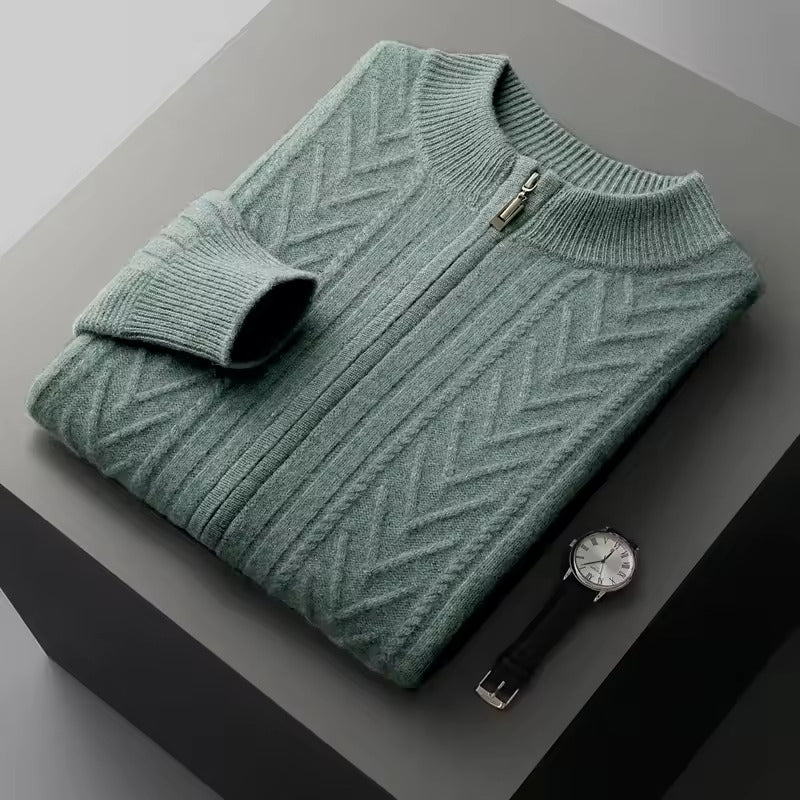 100% CASHMERE PATTERN VEST - Caprice Lifestyle