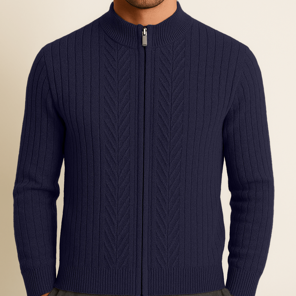 100% CASHMERE PATTERN VEST - Caprice Lifestyle
