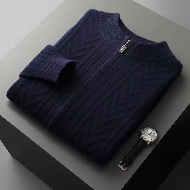 100% CASHMERE PATTERN VEST - Caprice Lifestyle