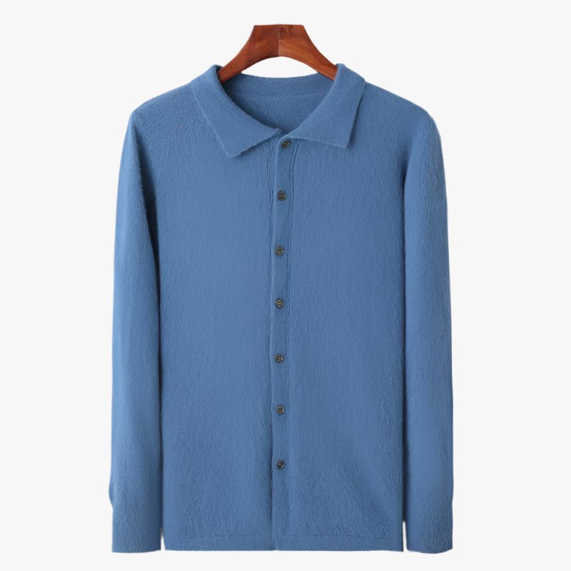 100% CASHMERE POLO BUTTON - Caprice Lifestyle