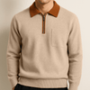 100% CASHMERE POLO ZIP UP - Caprice Lifestyle