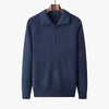 100% CASHMERE QUATER ZIP SWEATER - Caprice Lifestyle