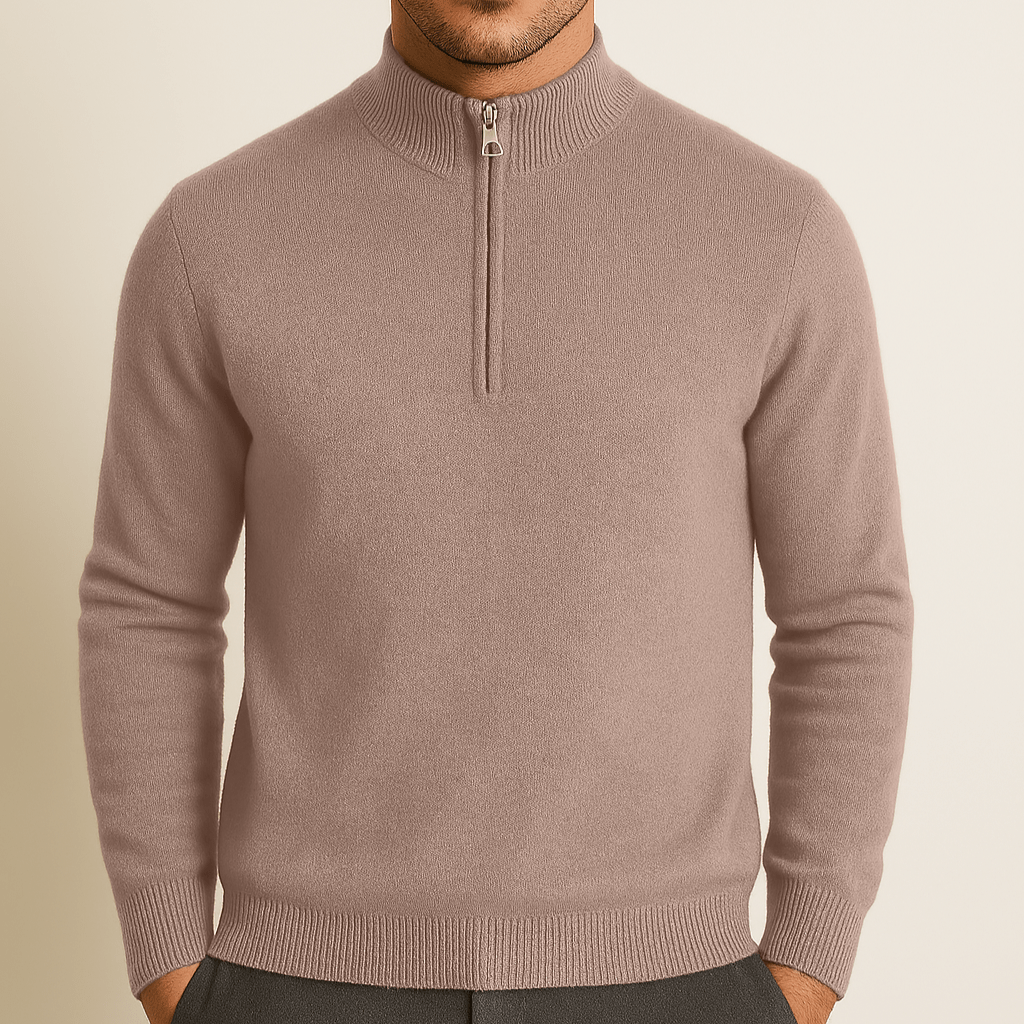 100% CASHMERE ZIP UP - Caprice Lifestyle