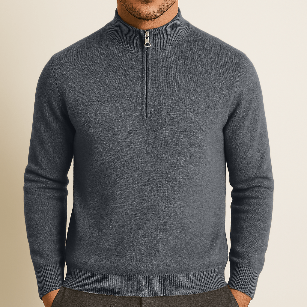 100% CASHMERE ZIP UP - Caprice Lifestyle