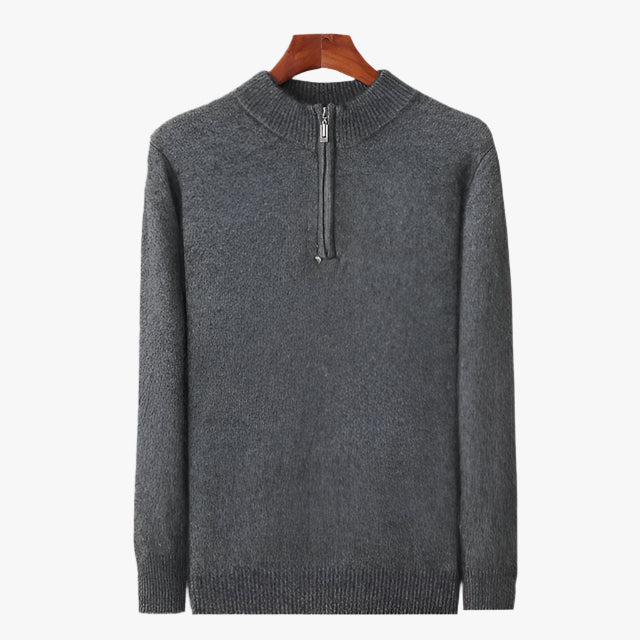 100% CASHMERE ZIP UP - Caprice Lifestyle