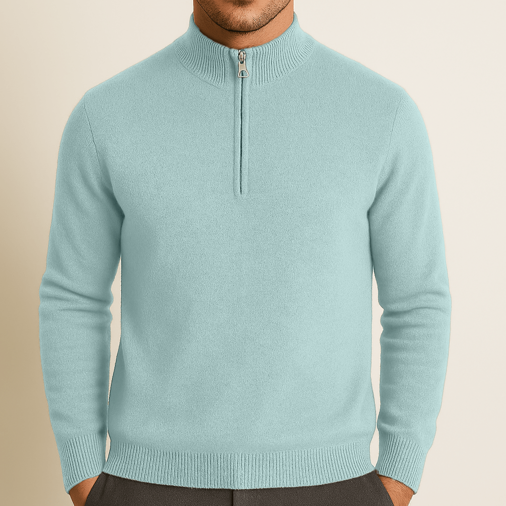 100% CASHMERE ZIP UP - Caprice Lifestyle