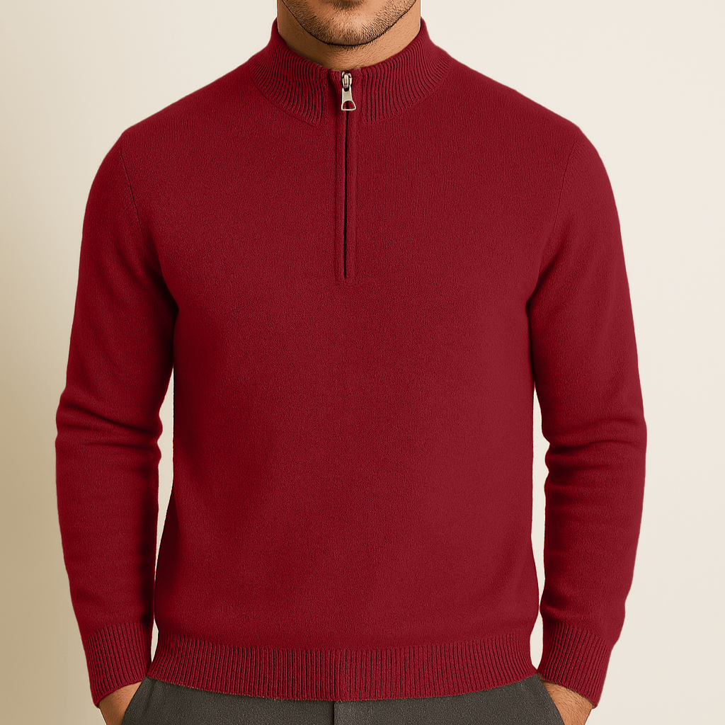 100% CASHMERE ZIP UP - Caprice Lifestyle