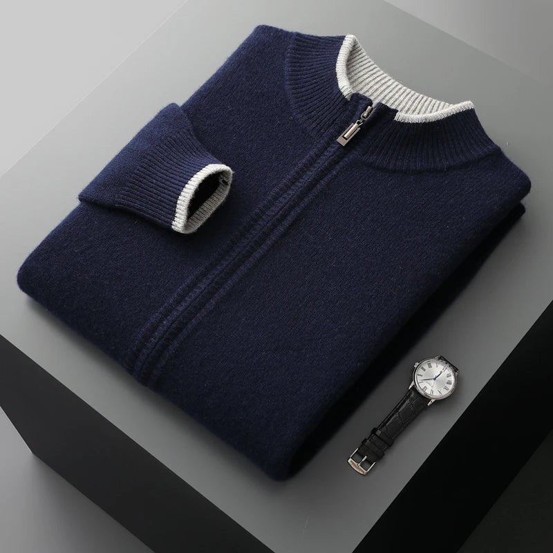 100% MERINO WOOL WARM CARDIGAN - Caprice Lifestyle