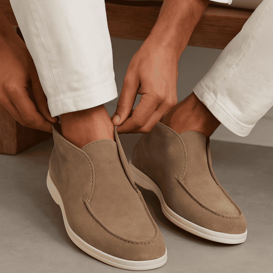 CAPRICE HOHE WILDLEDER-LOAFER