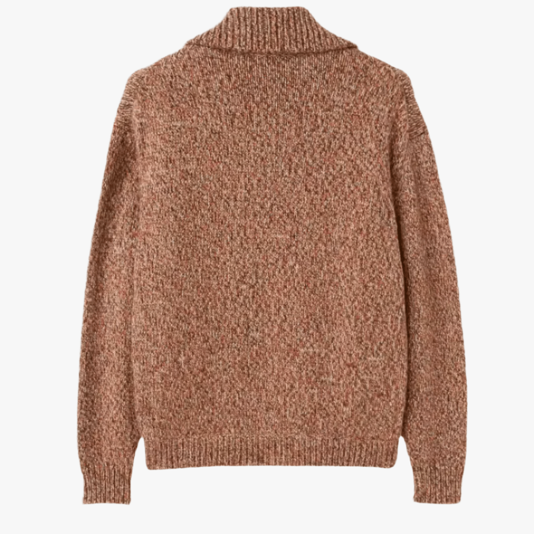 ALPACA WOOL ZIPPER BOMBER - Caprice Lifestyle