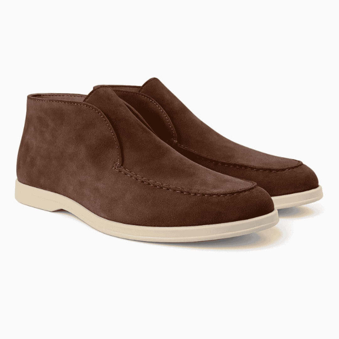 CAPRICE HIGH SUEDE LOAFERS - Caprice Lifestyle
