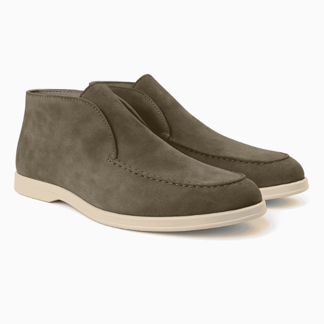 CAPRICE HIGH SUEDE LOAFERS - Caprice Lifestyle
