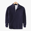 CONSTANCE HALF ZIP SWEATER - Caprice Lifestyle