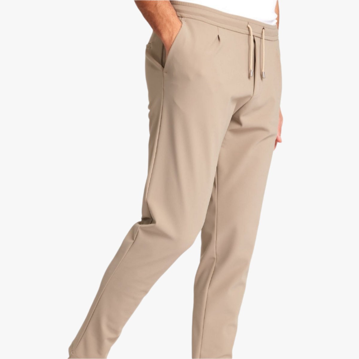 LIGHT BEIGE SMART PANTS - Caprice Lifestyle