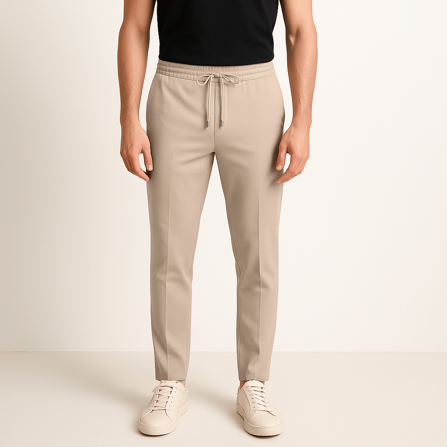 LIGHT BEIGE SMART PANTS