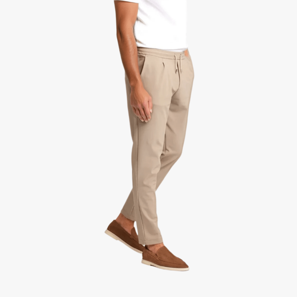 LIGHT BEIGE SMART PANTS - Caprice Lifestyle