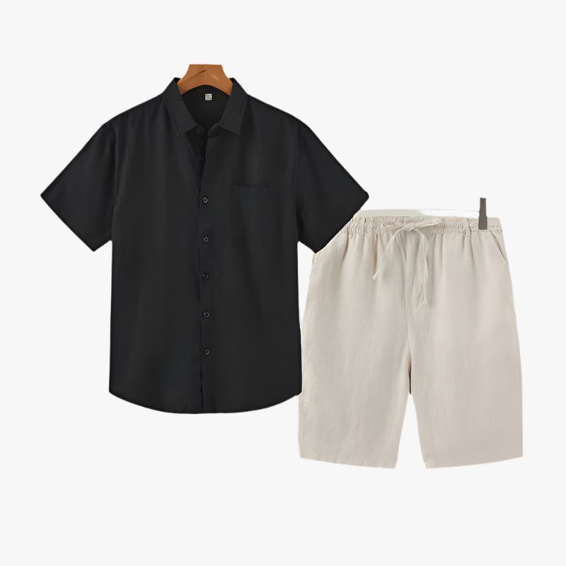 LINEN COMBO (SHORTS) - Caprice Lifestyle