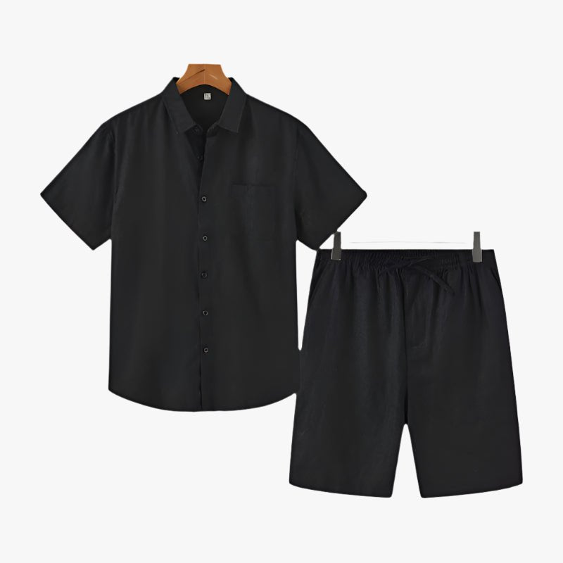 LINEN COMBO (SHORTS) - Caprice Lifestyle