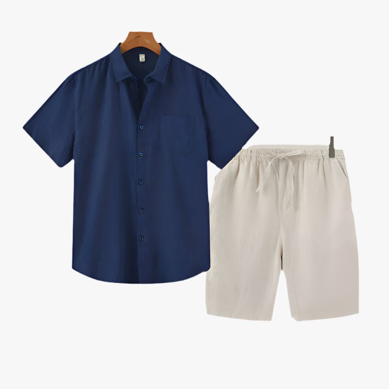 LINEN COMBO (SHORTS) - Caprice Lifestyle