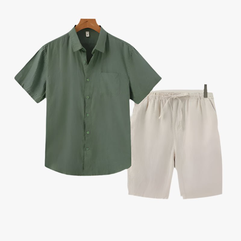 LINEN COMBO (SHORTS) - Caprice Lifestyle